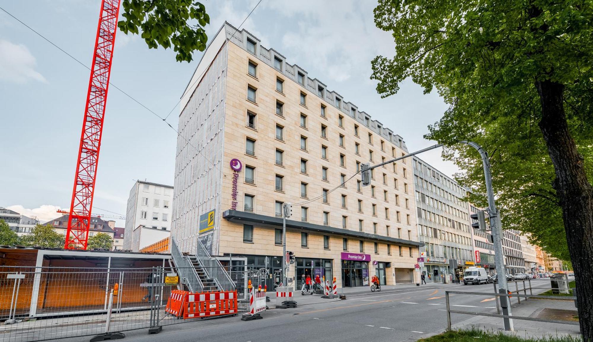 Premier Inn Muenchen City Zentrum Exterior foto